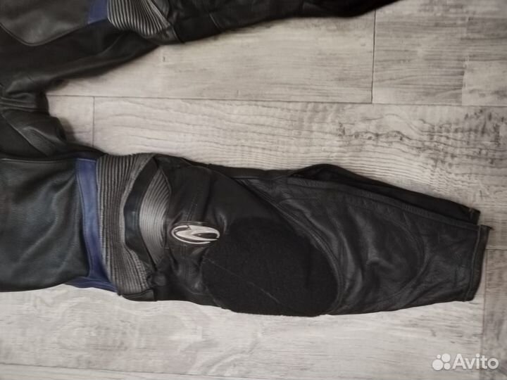 Мотоштаны кожаные мужские