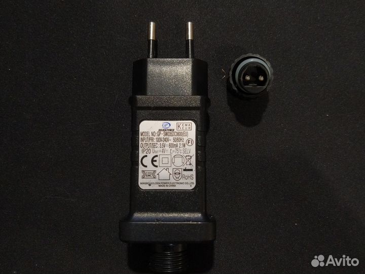 Блок питания для гирлянды 3.5V