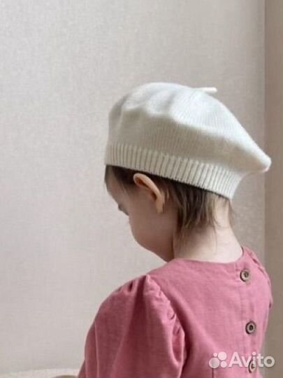 Детский вязаный берет от 1г до 5 лет