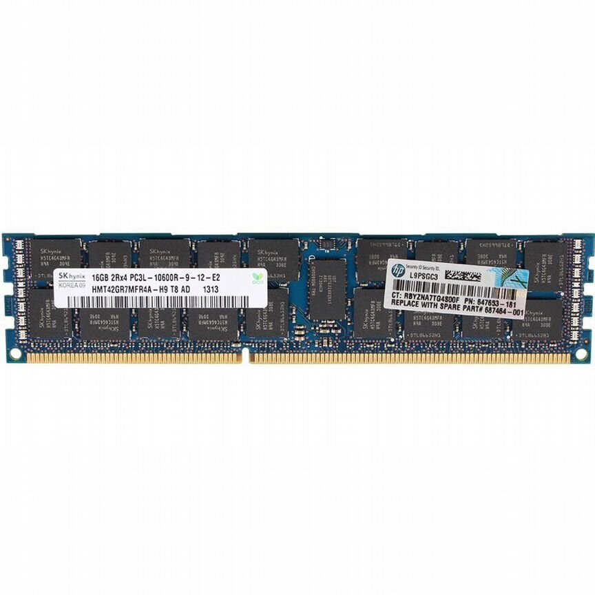[687464-001] Оперативная Память Hp 16gb 647653-181 687464-001