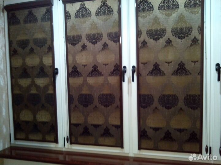 Рулонные шторы в Восточном стиле