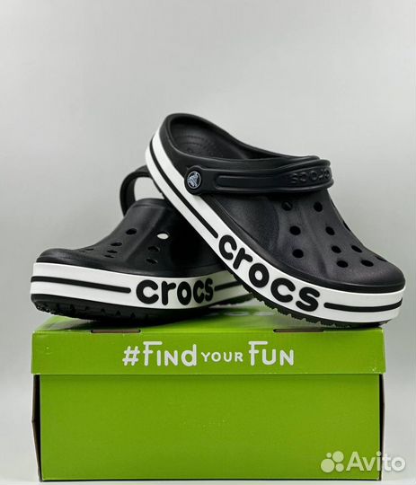 Мужские Сабо Crocs Bayaband Clog Black