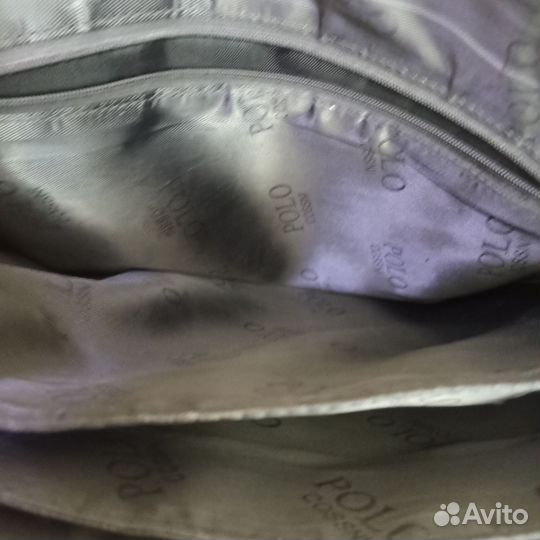 Мужская кожаная сумка для документов