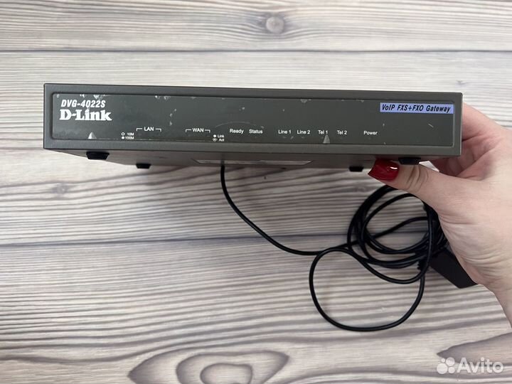 VoIP (SIP) шлюз D-Link DVG-4022S 2xFXO 2xFXS