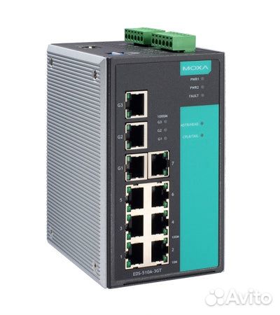 Коммутатор промышленный EDS-510A-3GT