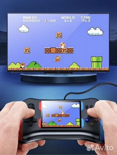 Игровая консоль приставка портативная