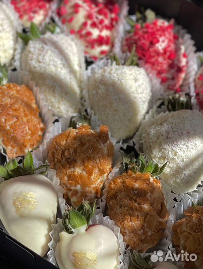 Набор клубники в бельгийском шоколаде