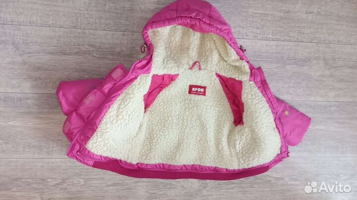 Куртка зимняя на девочку 74-80