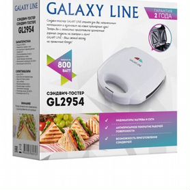 Бутербродница Сэндвич-тостер galaxy line GL2954