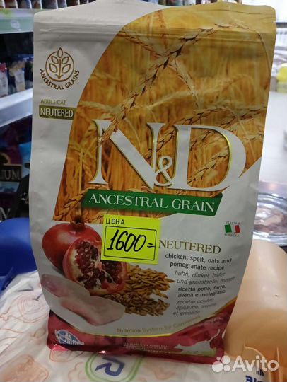 Корм для стерилизованных кошек Farmina ND