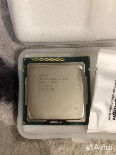 Intel Xeon E3-1240 Sandy Bridge (LGA 1155)