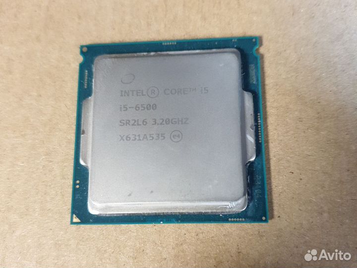 Процессор lga 1151 Core i5-6500 дефект б/у
