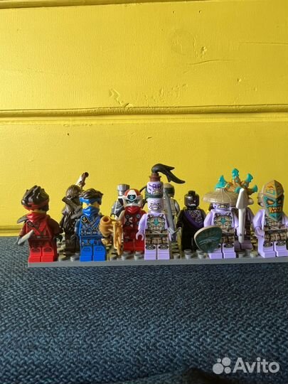 Lego человечки ниндзяго
