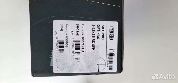 Продам оптический прицел meopta optika 6 3-18х56