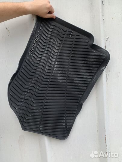 Коврики для автомобиля huyndai solaris 2014 г.в