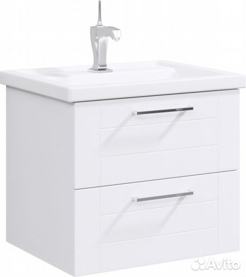 Тумба с раковиной Aqwella Manchester 60 подвесная