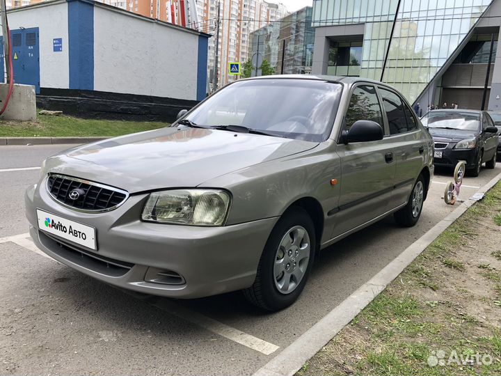 Hyundai Accent 1.5 AT, 2008, 190 000 км