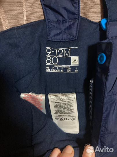 Штаны утепленные, 9-12м (80см)