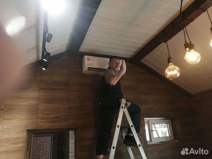 Установка вн.блока. (Продажа) кондиционеров