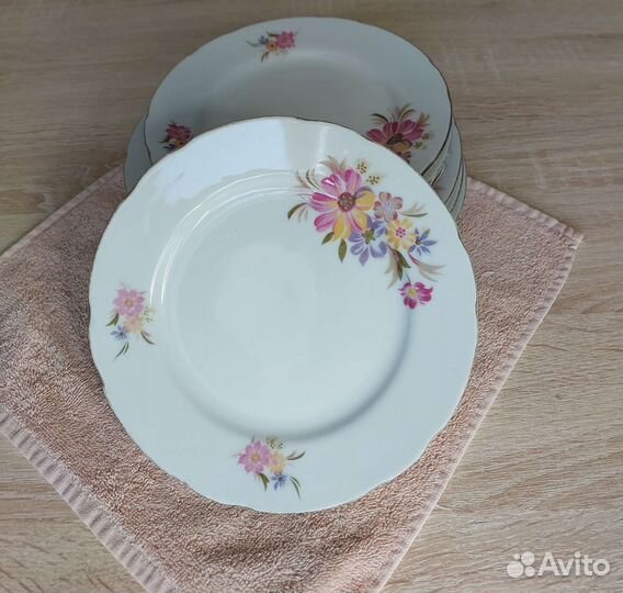 Тарелка tono china Япония цена за 7шт