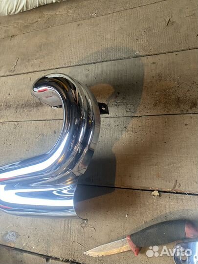 Накладка глушителя Yamaha Warrior