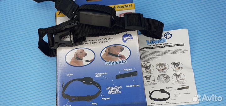 Поводок Ошейник 2в1 Lucky Leash Для собак до 15кг