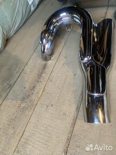 Накладка глушителя Yamaha Warrior