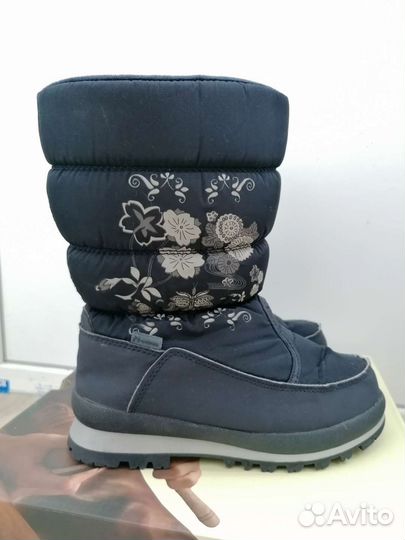 Сапоги зимние для девочки (дутики) 34