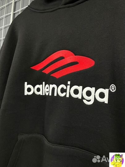 Флисовая кофта Balenciaga