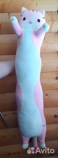 Мягкая игрушка кот батон новый, размер 90 см