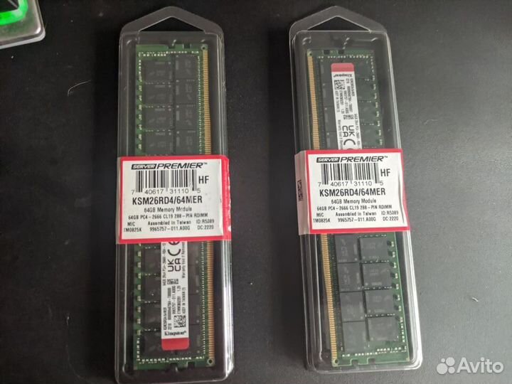 Модуль памяти Kingston 64GB Kingston DDR4 2666