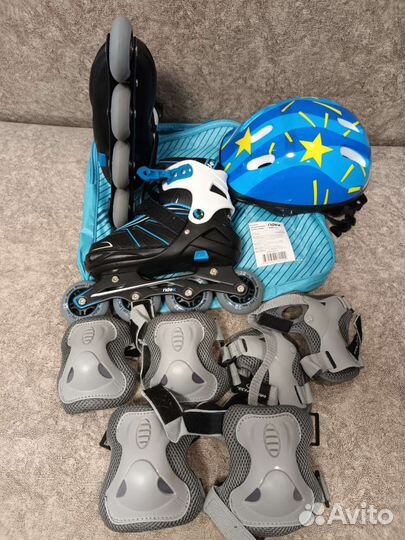 Роликовые коньки детские раздвижные