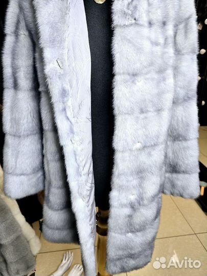 Шуба норковая 46'48 длина 85 см