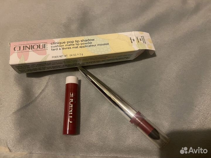 Матовая Помада clinique pop lip 2 оттенка