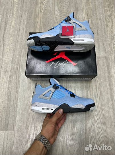 Кроссовки Air Jordan 4 University Blue (36-45)