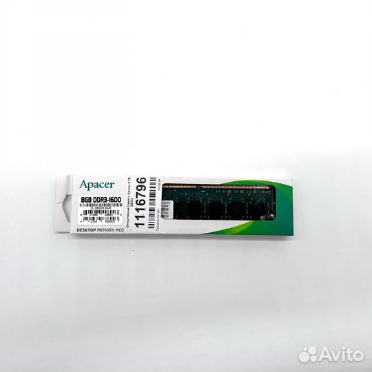 Оперативная память Apacer 8 Гб DDR3
