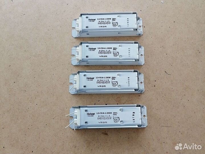 Электронный балласт (пускатель) helvar l2x18a-l230