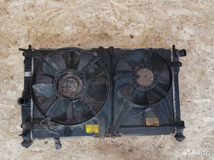 Радиатор с вентиляторами chevrolet lanos (ланос)