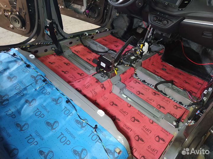 Шумоизоляция LADA Granta, Priora, Vesta, Largus