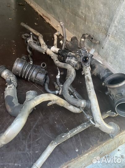 Патрубки системы охлаждения ауди А8 Д4 cdra