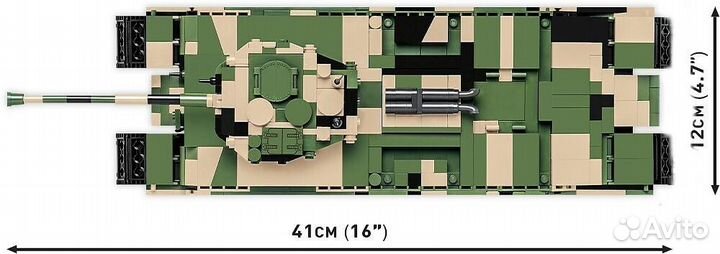 Конструктор Коби 2544 Cobi Танк Аналог Лего Lego