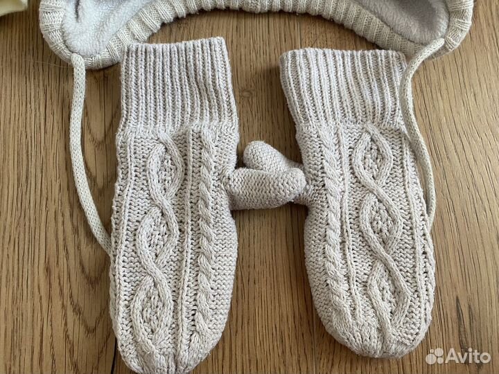 Комплект шапка, шарф детские