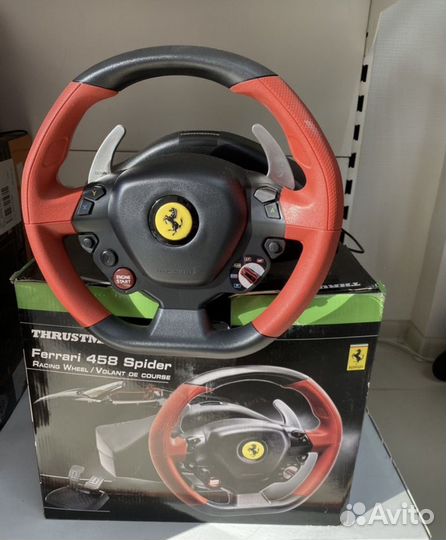 Thrustmaster ferrari 458 spider