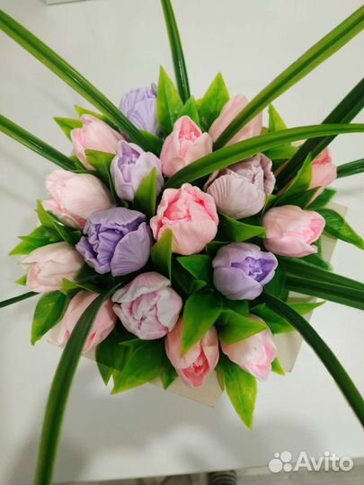 Букеты из мыла ручной работы