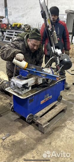 Ленточная пила по металлу