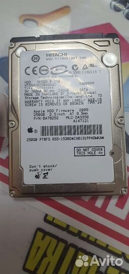 Жесткий диск hdd 2.5 250g