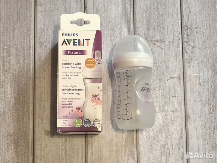 Бутылочка Philips Avent 1+ и новые соски