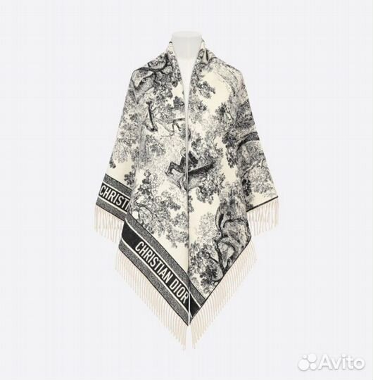 Шарф Dior кашемировый