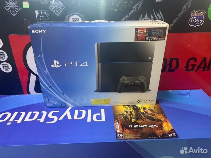 Ps4 Fat 500GB гарантия 3 месяца