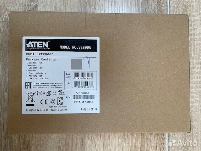 Aten VE800A – Удлинитель hdmi по кабелю Cat 5e